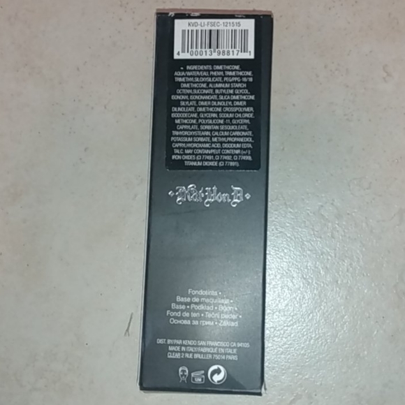 NWT Kat Von D Lock-it foundation 30mL (1 Fl Oz) - Picture 5 of 7